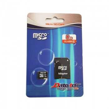  Carte Mémoire Micro SD avec Adaptateur DatoTek 8GB