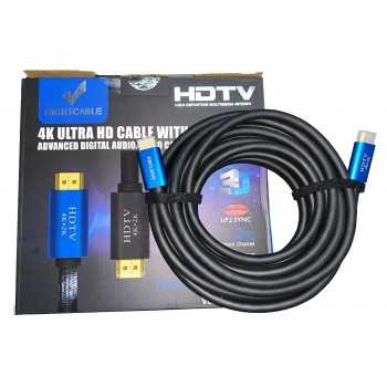 Câble HDMI 2.0 Ultra HD 4K 60Hz 5.0m -( JWD-02-5)