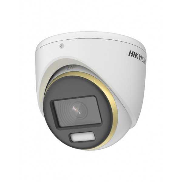 CAMERA 2MP HIKVISION FULL COLOR DOME IR 20M (DS-2CE70DF3T-MF)