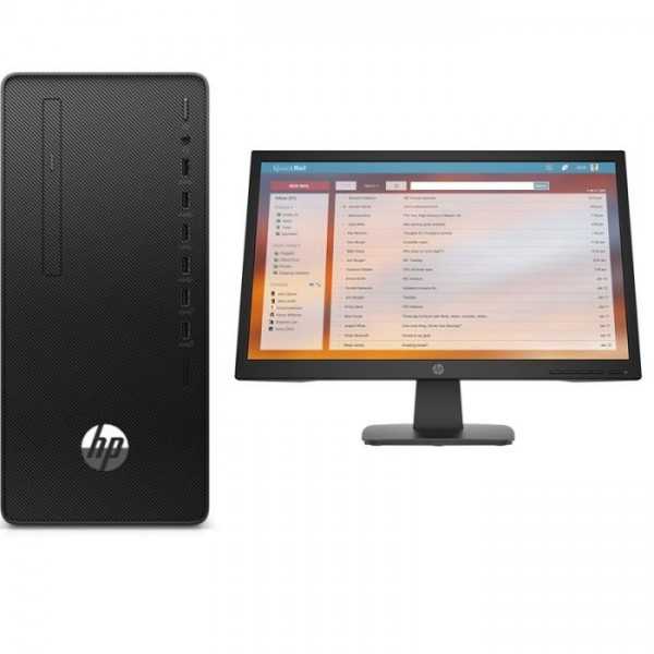 PC BUREAU HP PRO 300 G6 I5-10400 4G 1T