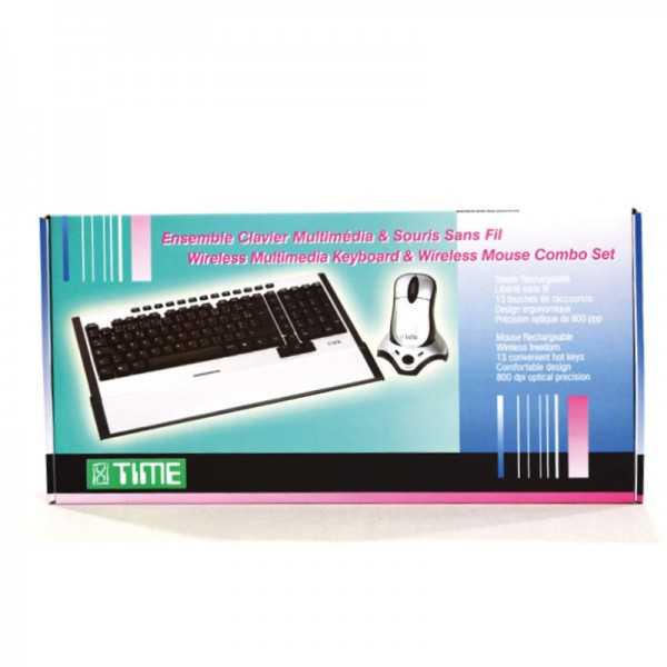 Pack avec clavier et souris sans fil MK295, Clavier + Souris