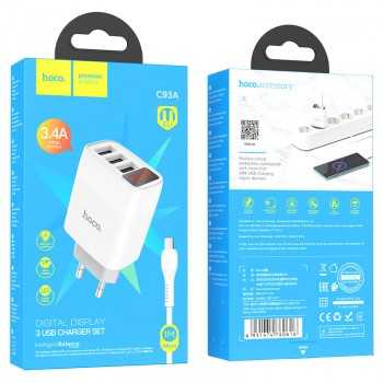 CHARGEUR HOCO C93A POUR MICRO