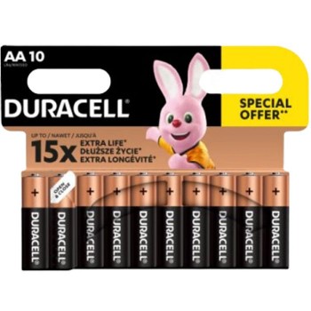 PILE DURACELL PLUS POWER AA 10