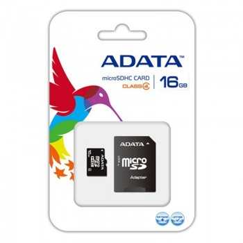 Carte Mémoire ADATA 16GB avec Adaptateur Micro SD