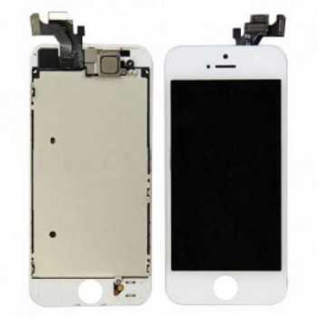 Ecran LCD + Vitre Tactile iPhone 5S Blanc