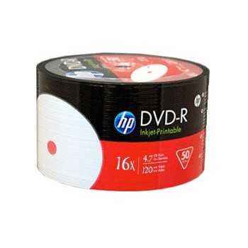 Bobine 50x DVD-R Imprimable HP