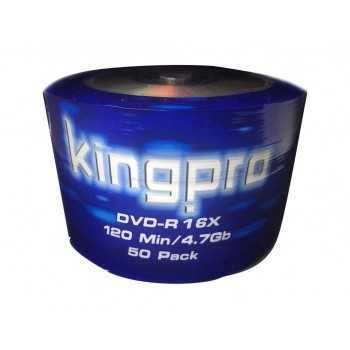 Bobine 50x DVD-R KINGPRO 16x 120Min / 4.7Go 