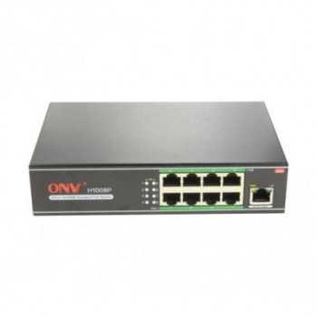 Switch 8 Ports ONV Ethernet PoE 