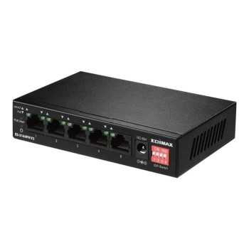 Switch Edimax 5 Ports Fast Ethernet avec 4 Ports PoE 