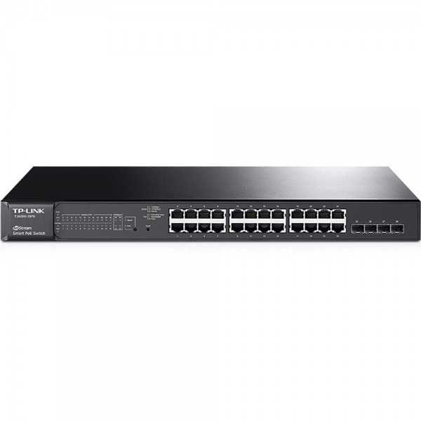 Switch TP-LINK Administrable 24 Ports Gigabit + 4 Ports Combo SFP