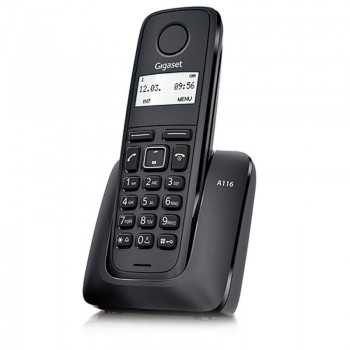 Téléphone sans fil GIGASET A116 - Noir