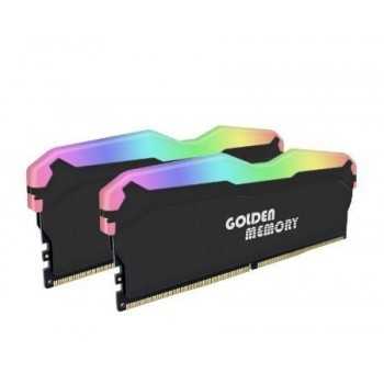 BARRETTE MÉMOIRE GOLDEN MEMORY RGB 8Go DDR4
